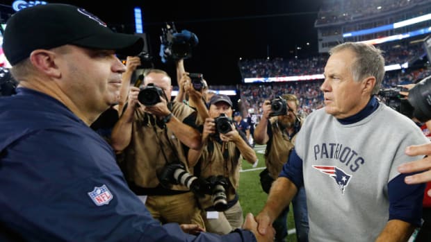 Former Texans' HC Bill O'Brien and Patriots' HC Bill Belichick