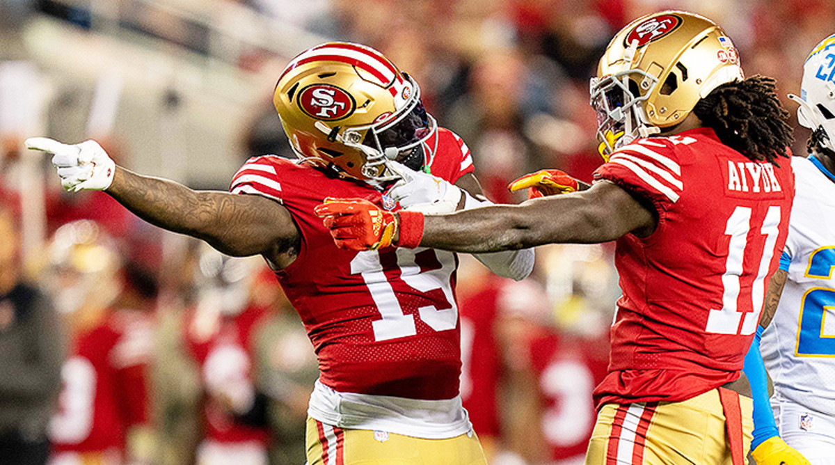 Deebo Samuel and Brandon Aiyuk, San Francisco 49ers