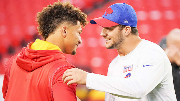 Patrick Mahomes, Kansas City Chiefs and Josh Allen, Buffalo Bills