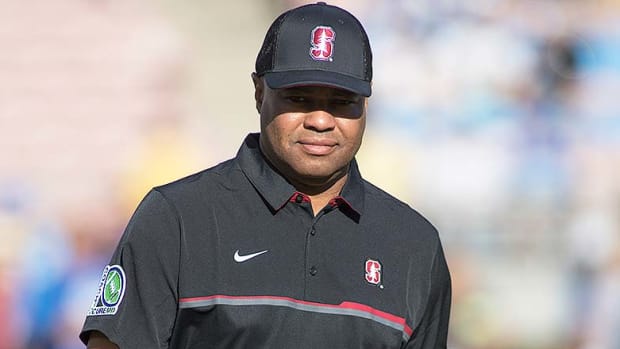 Stanford Cardinal head coach David Shaw