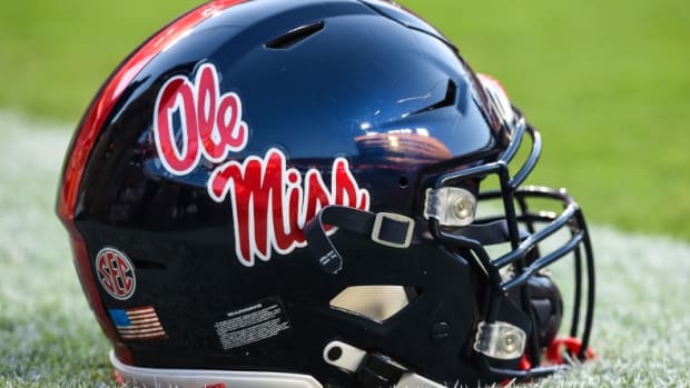 Ole Miss helmet