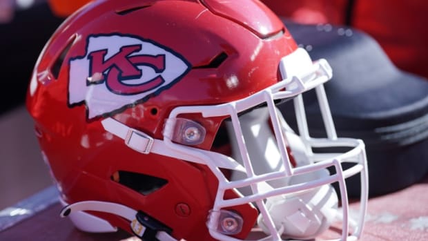 Kansas City Chiefs helmet