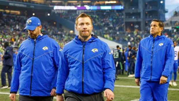 Rams coach Sean McVay.